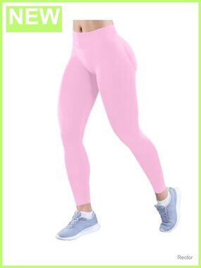 Seamless High Waisted Compression Leggings Tummy Control Yoga Pants